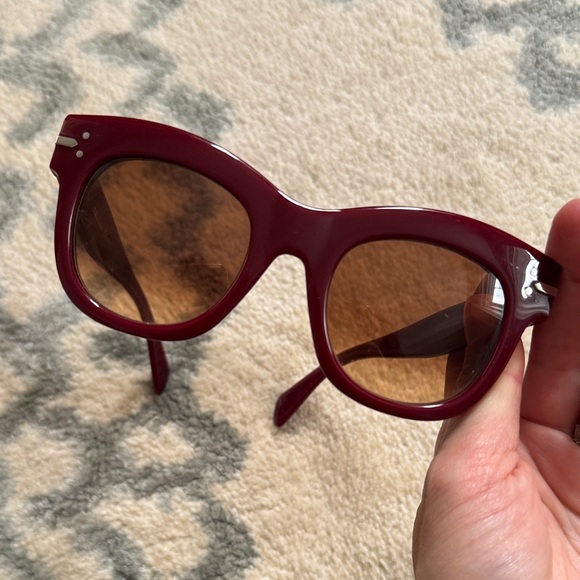 Celine Burgundy Sunglasses CL41079/s